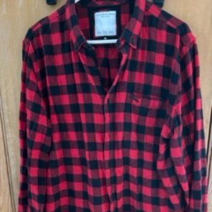 Denim & Flower Buffalo Check Flannel XL